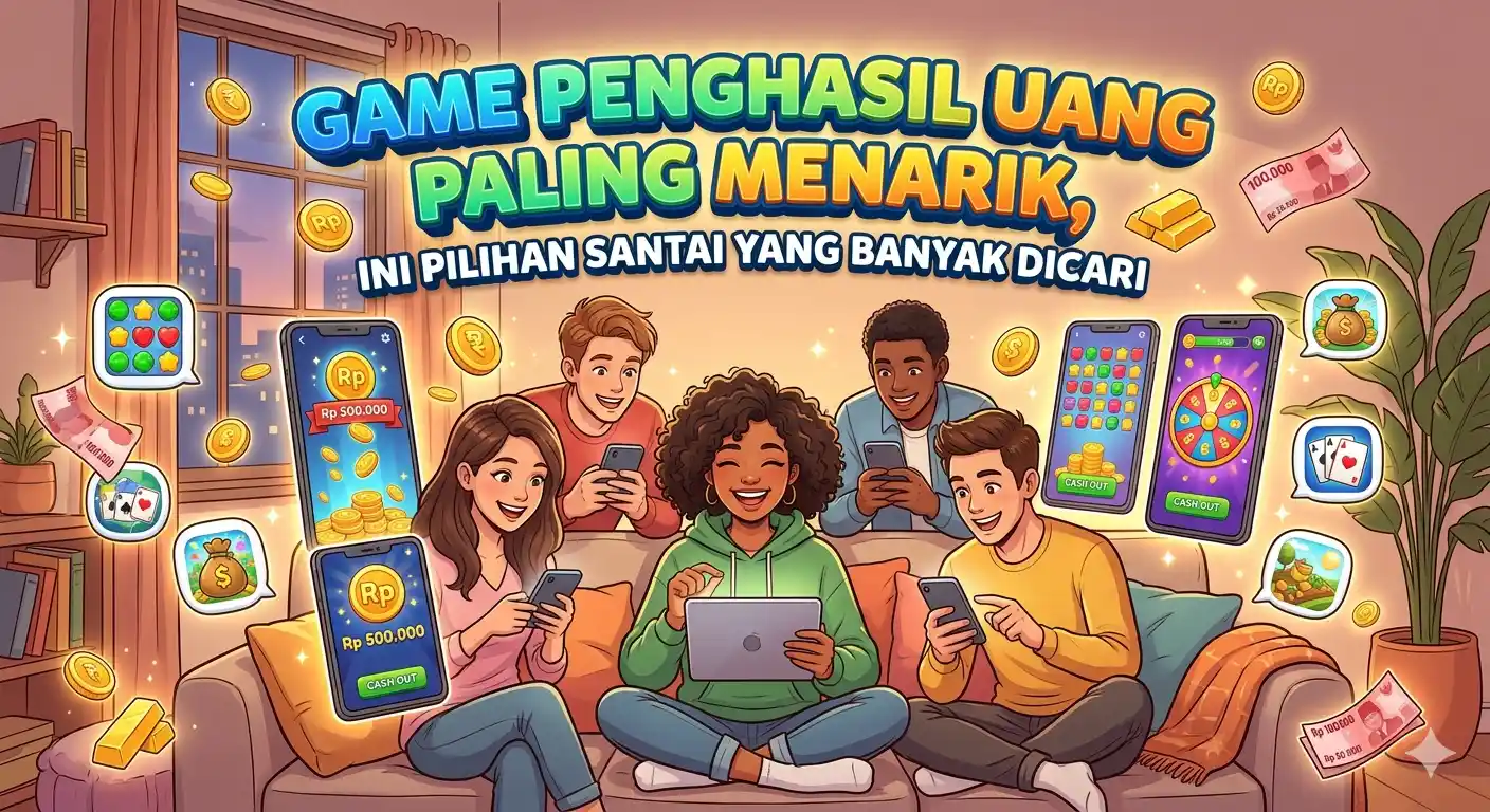 Game Penghasil Uang Paling Menarik, Ini Pilihan Santai yang Banyak Dicari